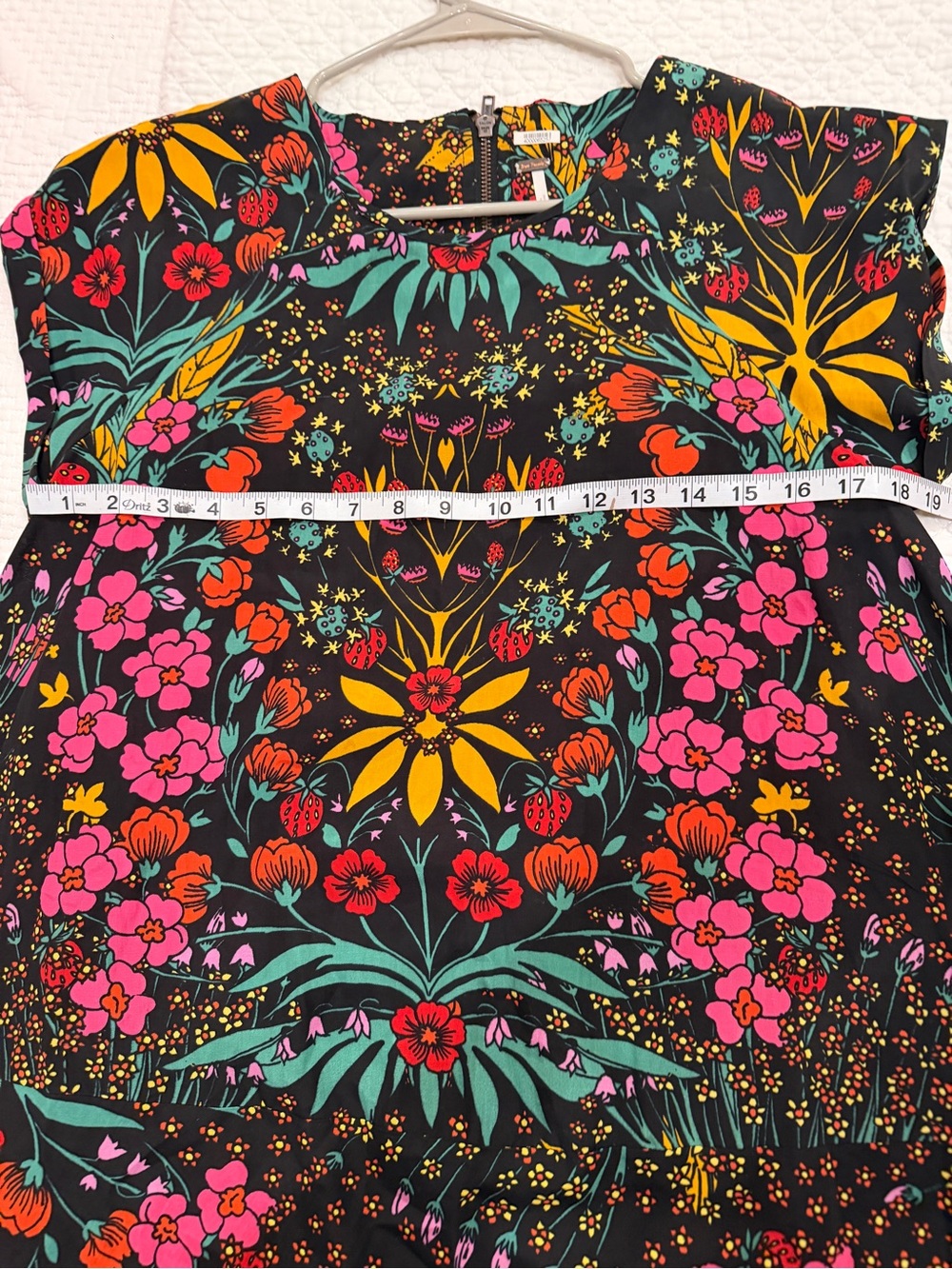 Free People Strawberry Field Mini Tunic Women's XS - Picture 4 of 9